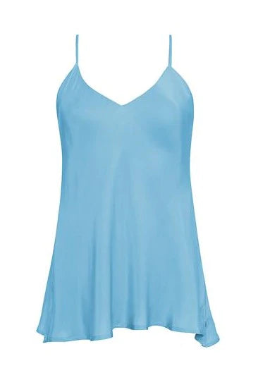 Gold Hawk Double Silk Solid Cami Fuchsia