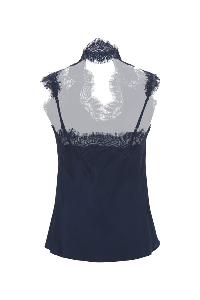 Gold Hawk Gina Lace Camisole Navy
