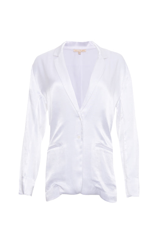 gold hawk Hayley Blazer - Bright White