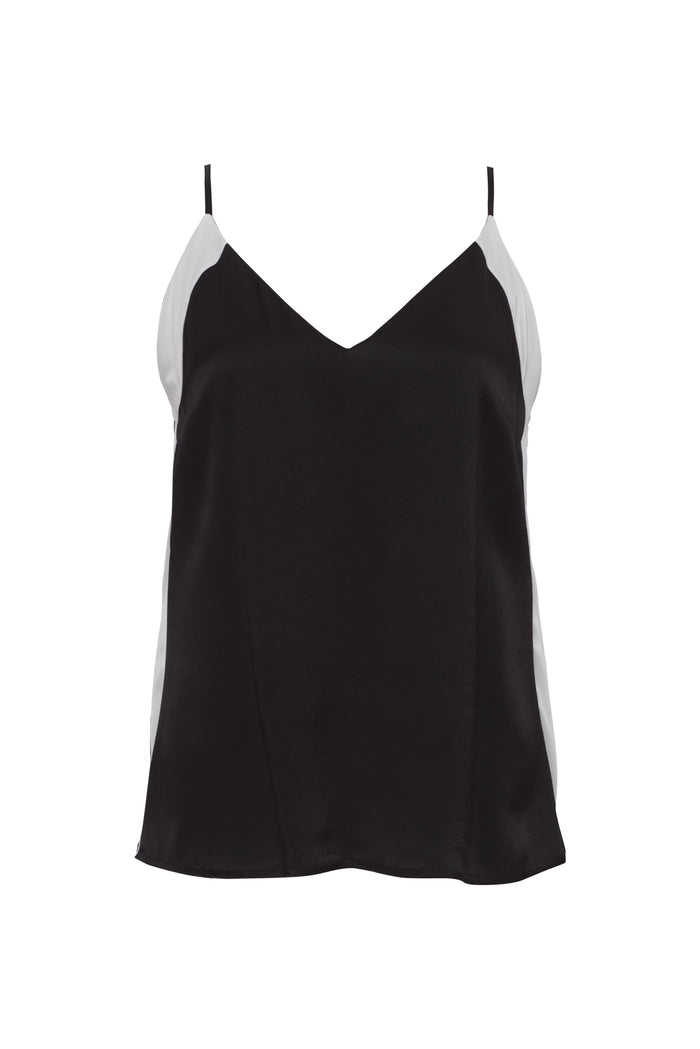 Gold Hawk Hayley Racer Cami - Black