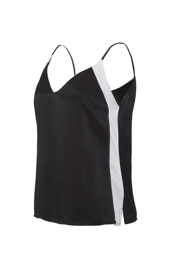 gold hawk Hayley Racer Cami - Black