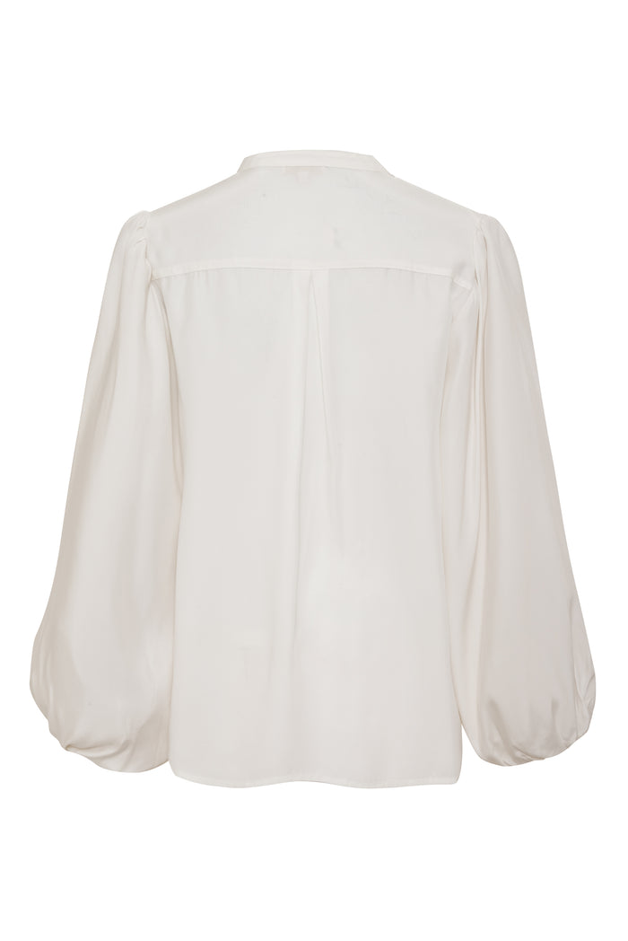 Gold Hawk Isabela Sleeve Top Bright White