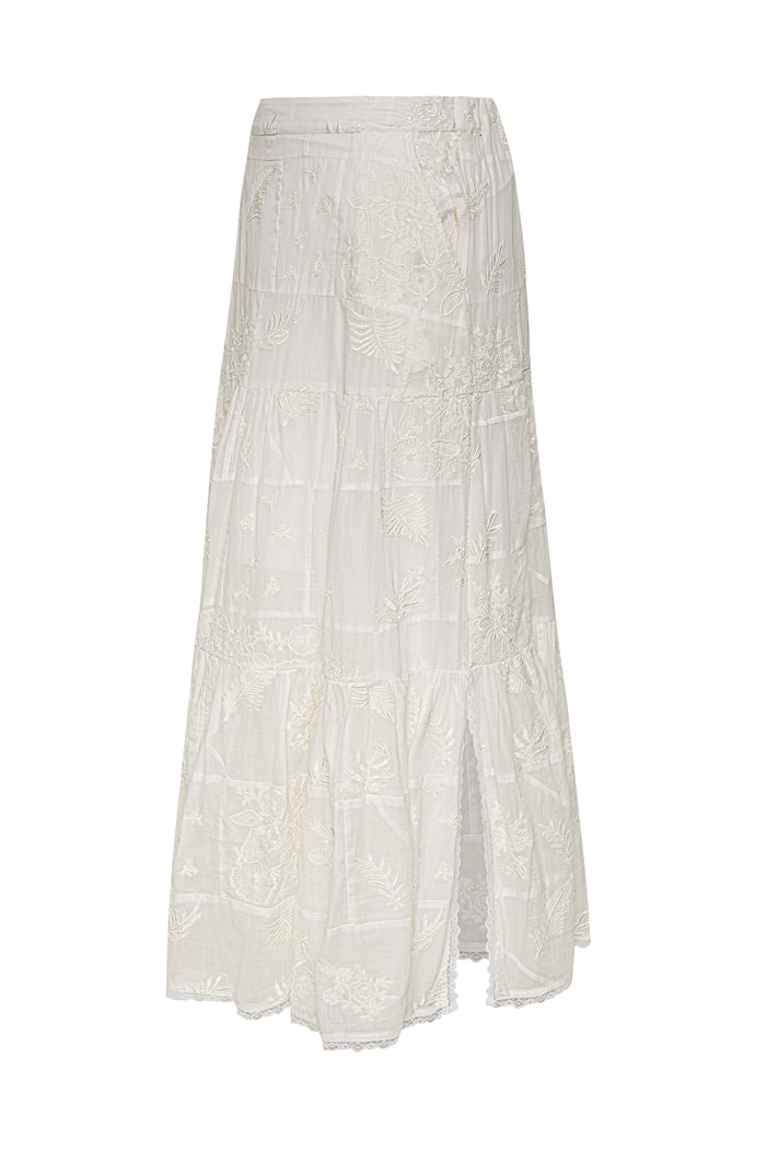 Gold Hawk Janice Ruffle Skirt