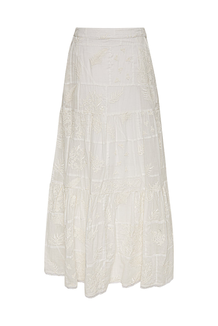 gold hawk Janice Ruffle Skirt