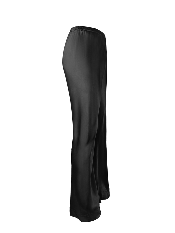 Gold Hawk Layla Bias Wide Leg Pant - Black