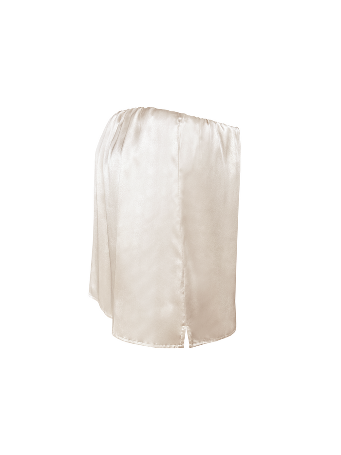 Gold Hawk Layla Pleated Camie Pearl