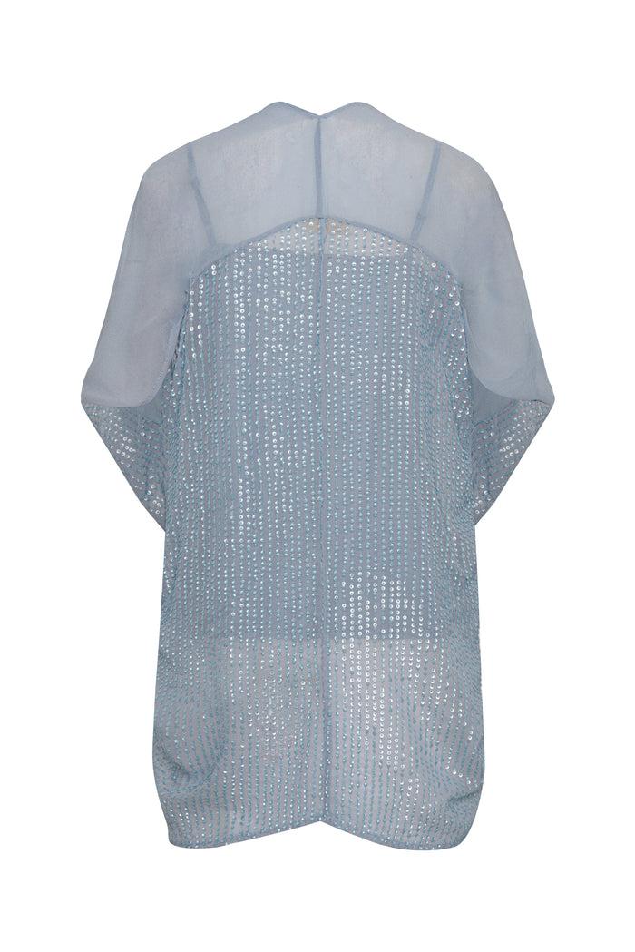 Gold Hawk Liza Sequin Drape Top