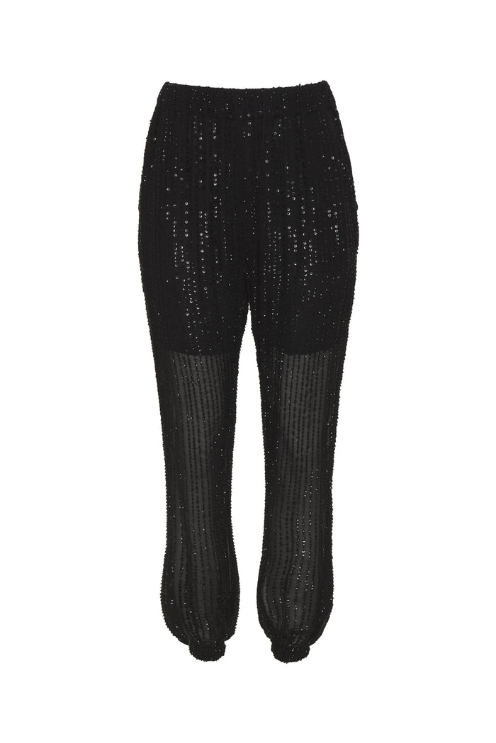 Gold Hawk Liza Sequin Jogger