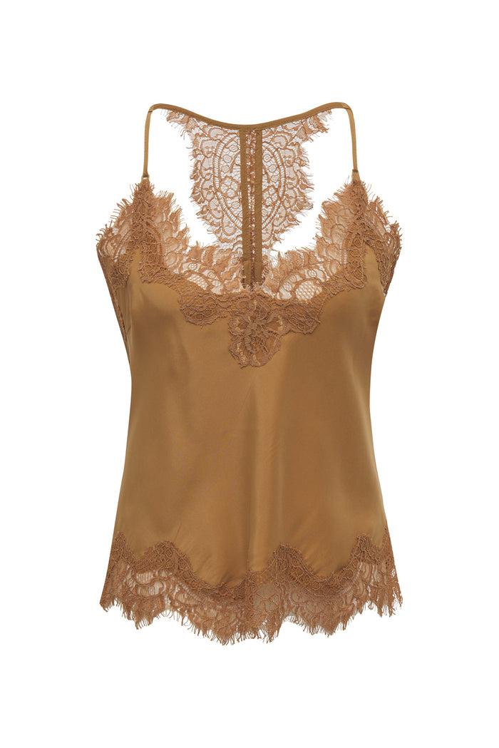 gold hawk Lucy Crop Cami