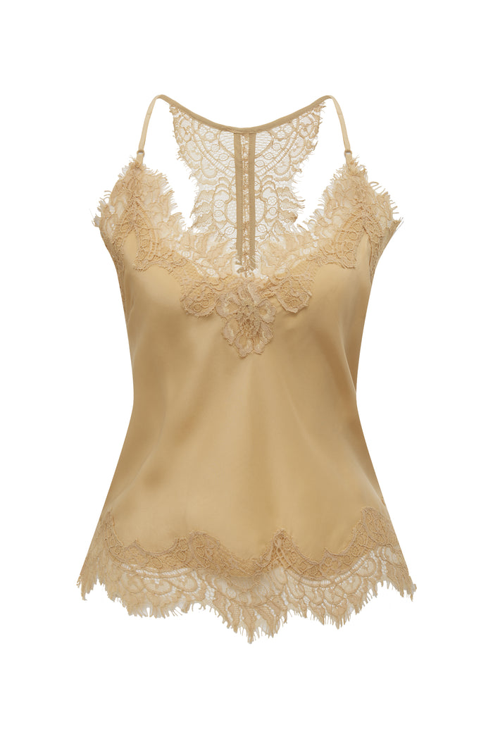 gold hawk Lucy Crop Cami