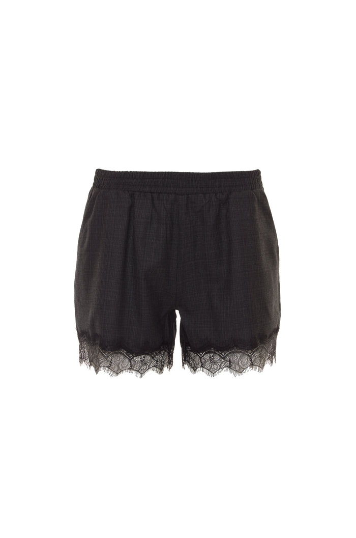 gold hawk Menswear Plaid Shorts