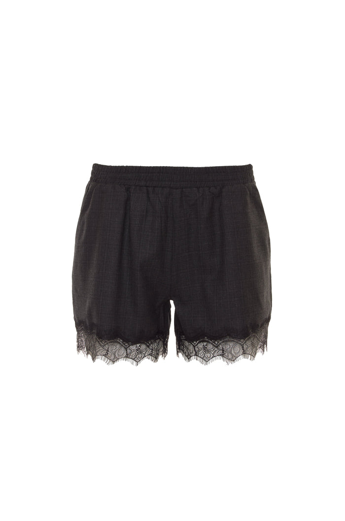 gold hawk Menswear Plaid Shorts*