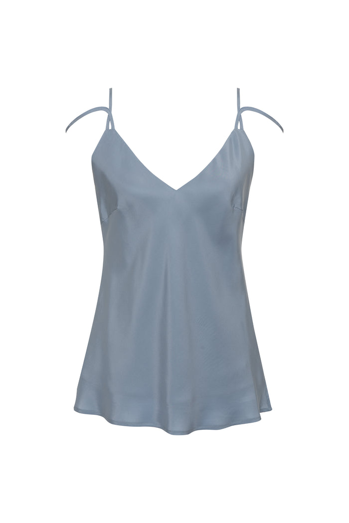gold hawk Mia Cami Blue Chalk