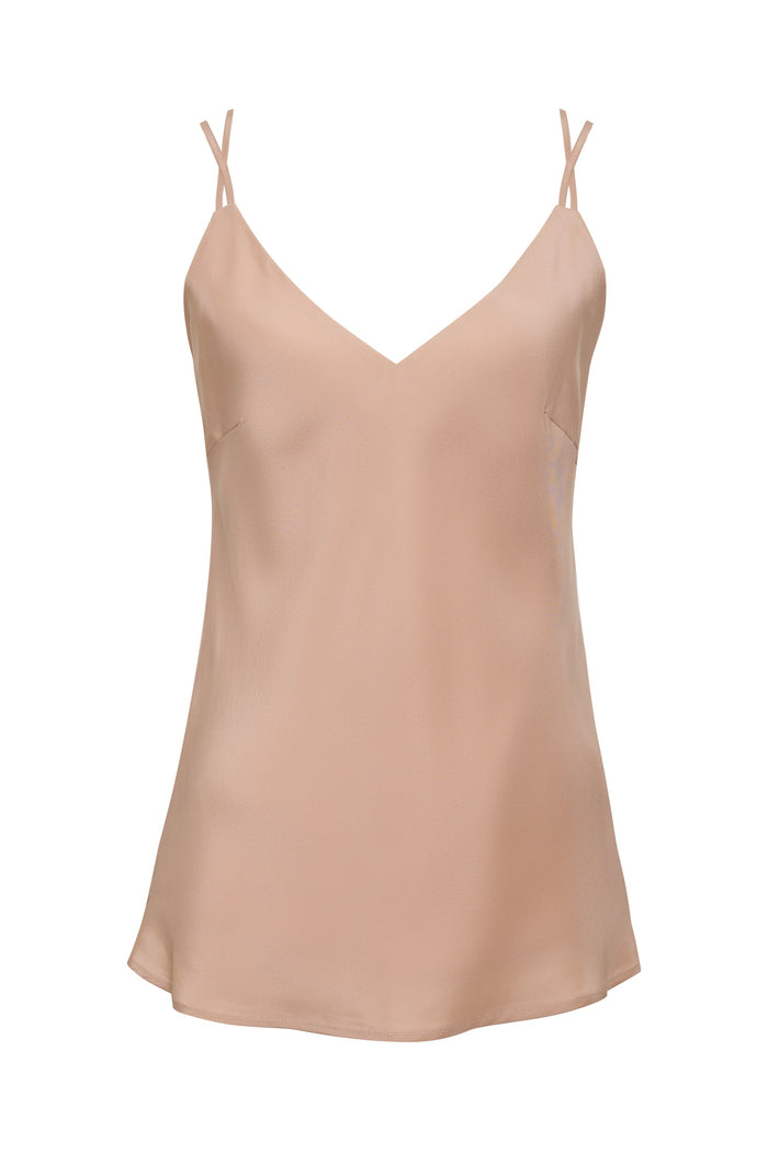 Gold Hawk Mia Cami Nude Smoke