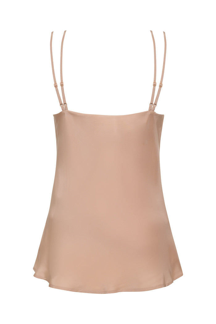 Gold Hawk Mia Cami Nude Smoke