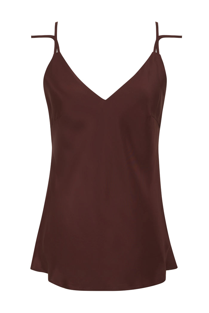 gold hawk Mia Cami Plum