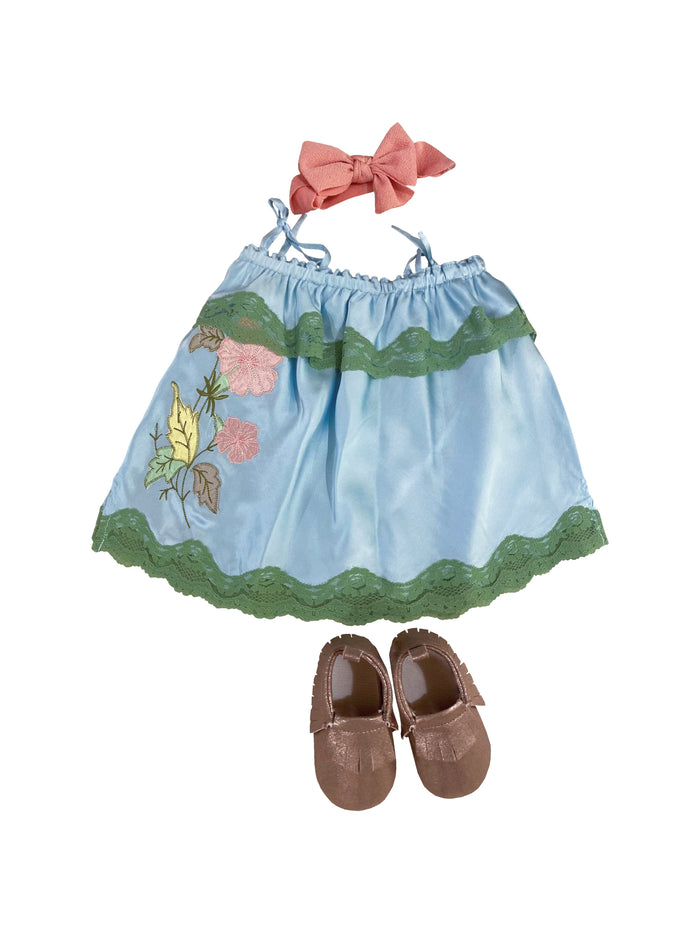 Gold Hawk Mini Vintage Applique Cami