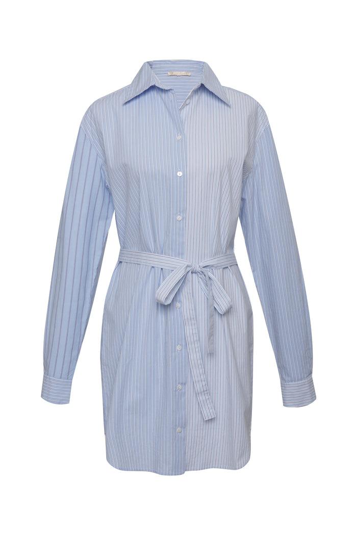 Gold Hawk Multi Stripe Dress