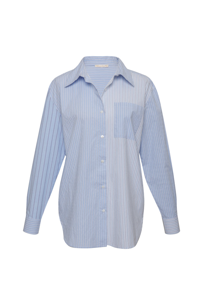 gold hawk Multi Stripe Shirt