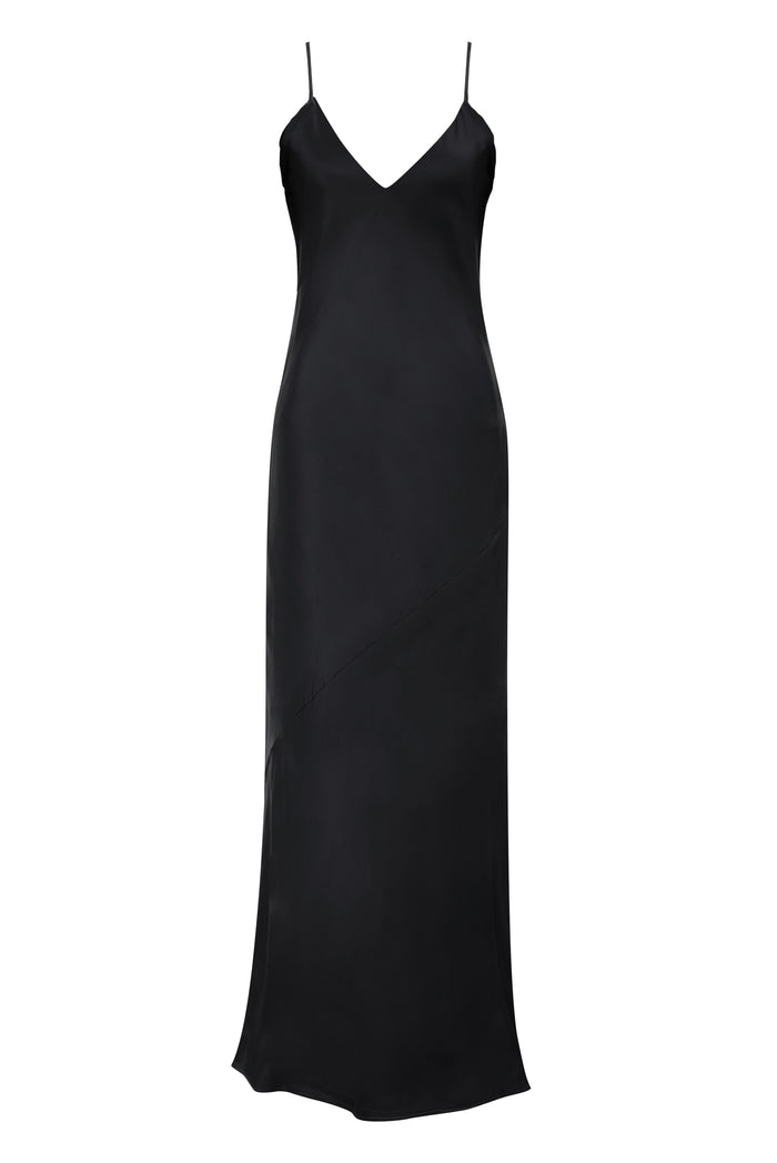 gold hawk Noa Long Slip Dress