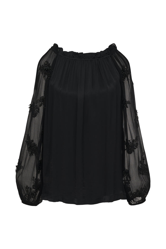 Gold Hawk Now 60% OFF -Charlotte Beaded Top