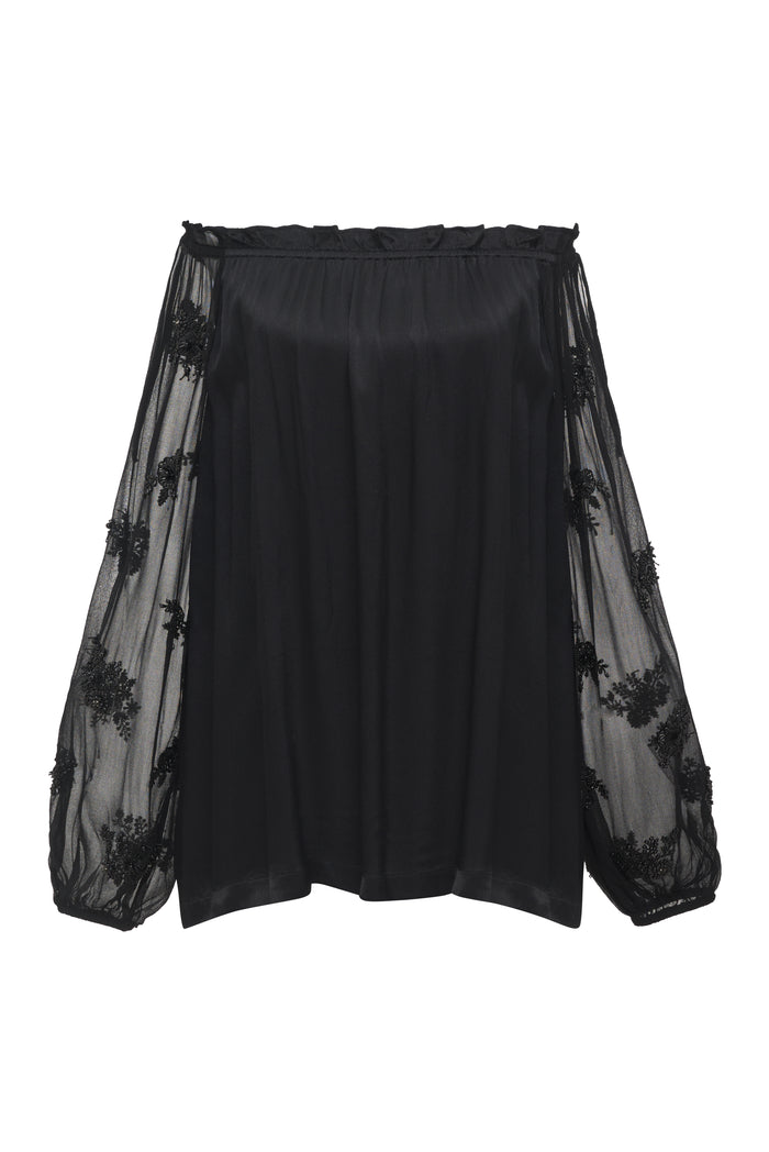 gold hawk Now 60% OFF -Charlotte Beaded Top