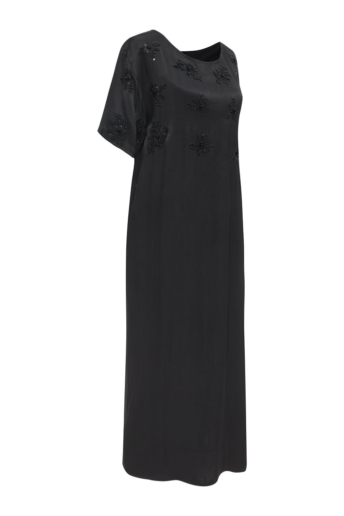 Gold Hawk Now 60% OFF -Embellished T-Shirt Dress