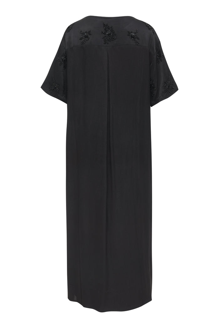 Gold Hawk Now 60% OFF -Embellished T-Shirt Dress