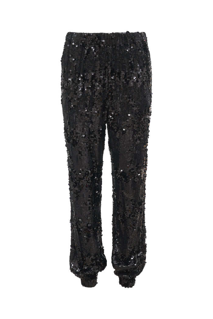 gold hawk Now 60% OFF - Lexi Sequin Jog Pant