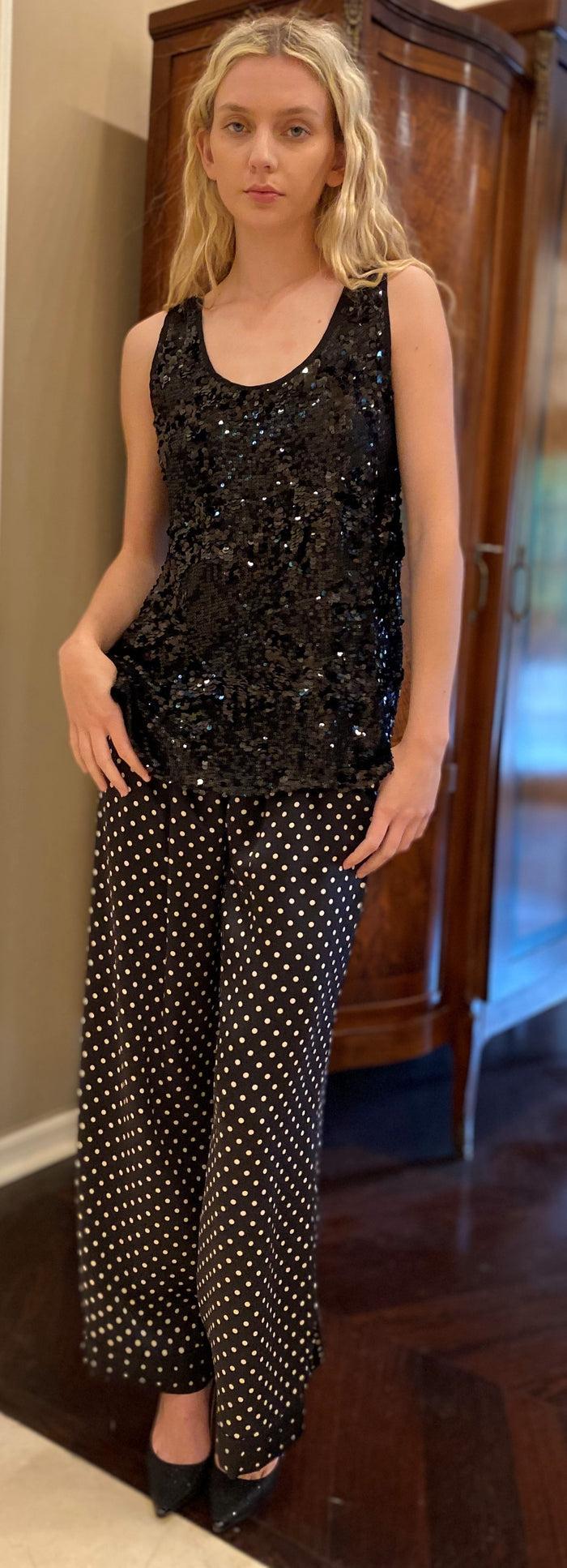 Gold Hawk Now 60% OFF - Liza Sequin Tank