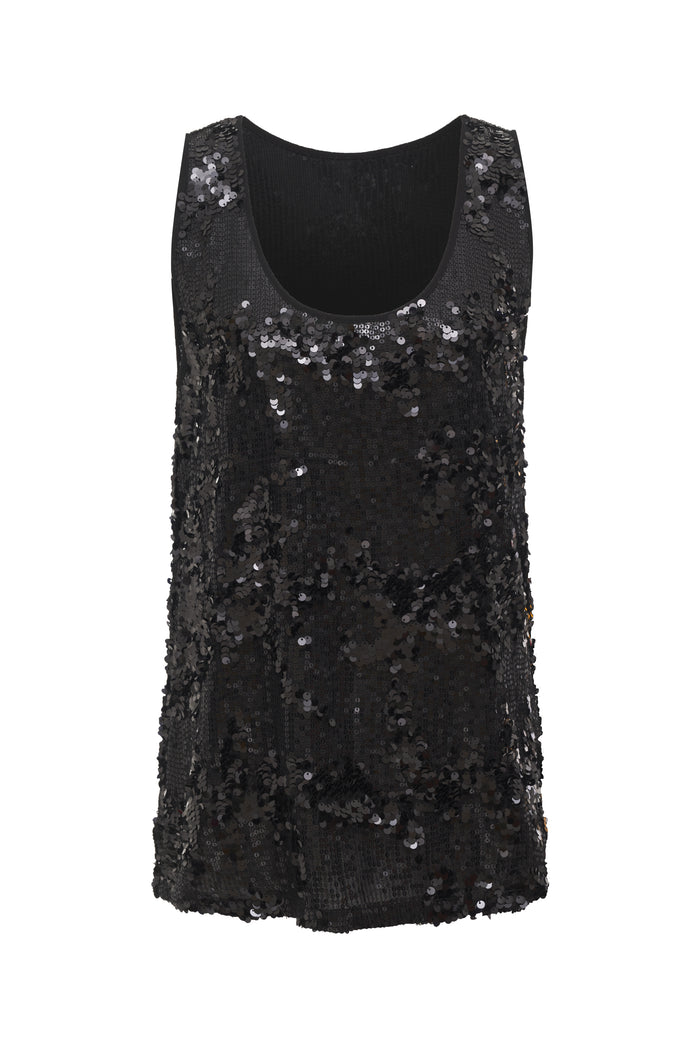 gold hawk Now 60% OFF - Liza Sequin Tank