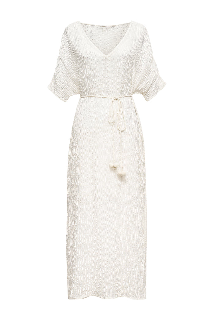 Gold Hawk Now 60% OFF -Liza Sequin Wedge Kaftan