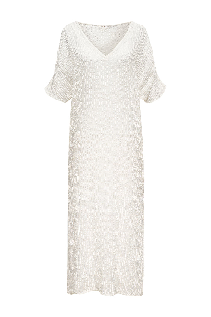 gold hawk Now 60% OFF -Liza Sequin Wedge Kaftan