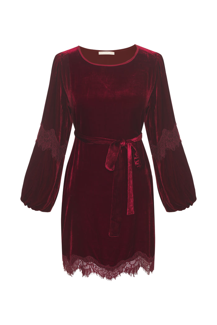 gold hawk Now 80% OFF -Velvet A-Line Dress
