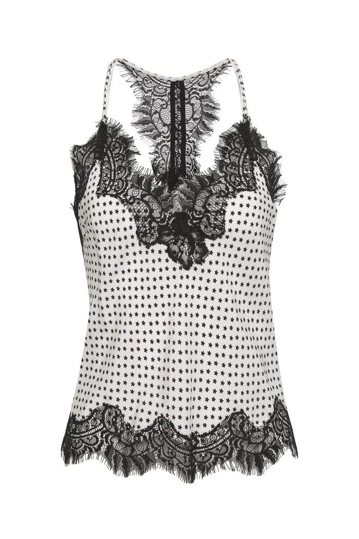 Gold Hawk Printed Coco Cropped Cami