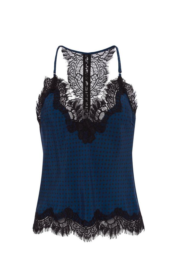 gold hawk Printed Coco Cropped Cami