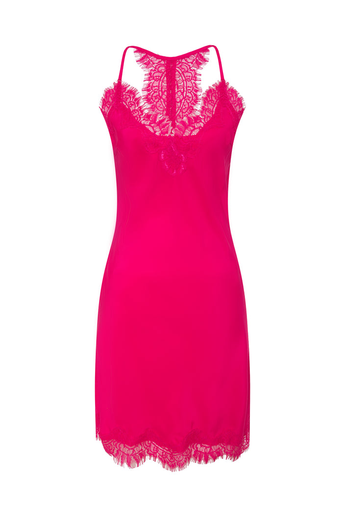 gold hawk Razorback Coco Dress Mystic Pink