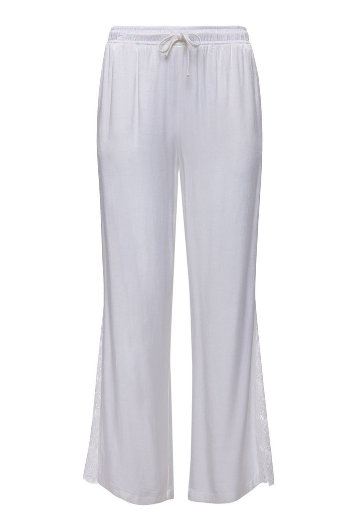 gold hawk Sienna Pant - Bright White