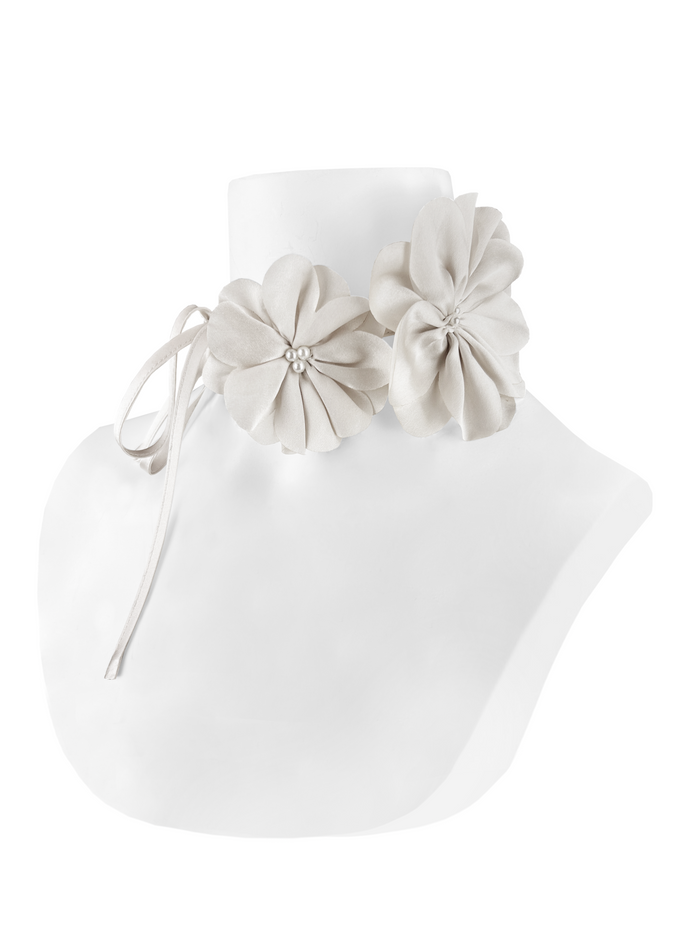 Gold Hawk Silk Rosa Tie Dove