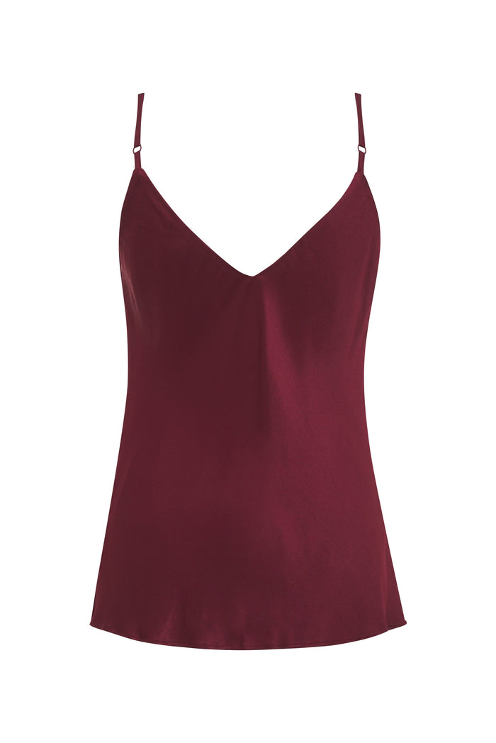 Gold Hawk Silvia Cowl Cami Dalia Red