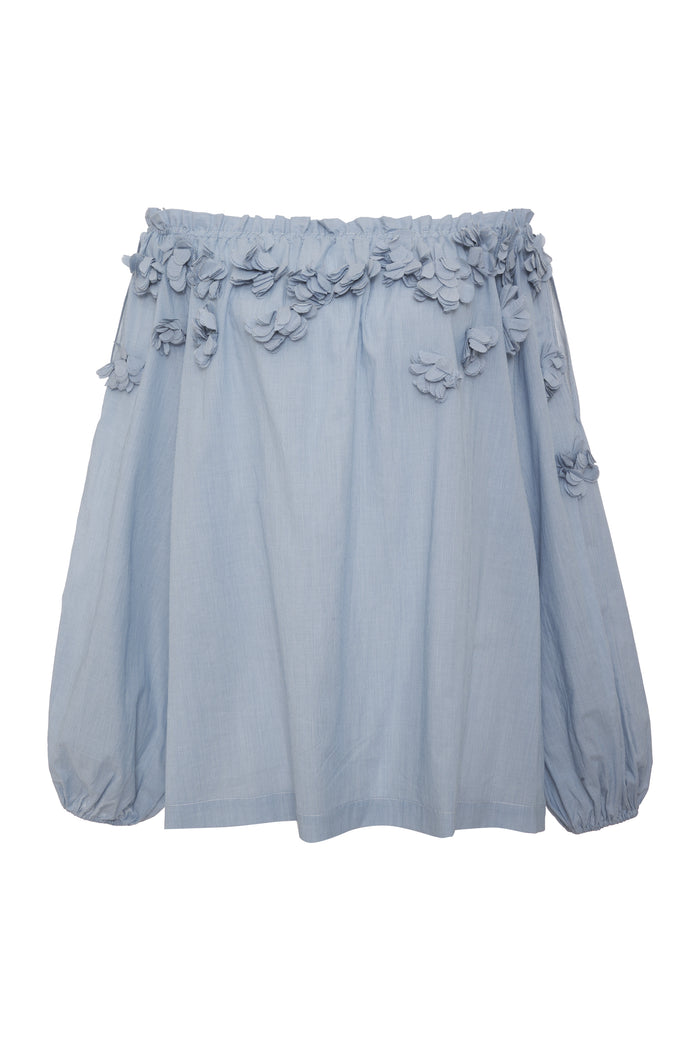 gold hawk Sky Charlotte Top