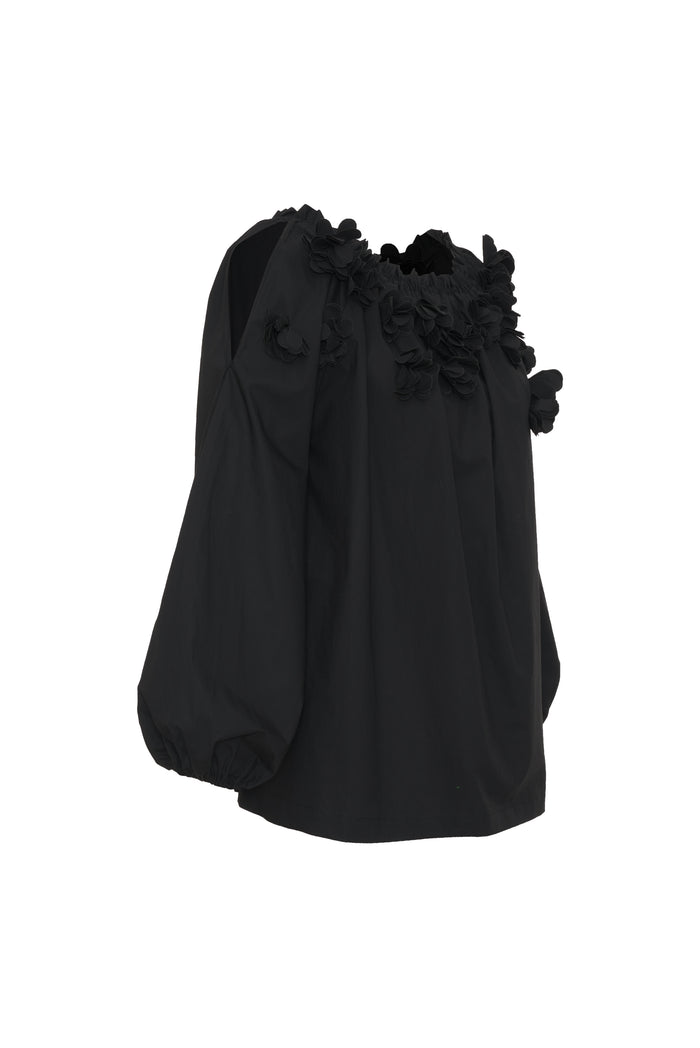 Gold Hawk Sky Charlotte Top Black