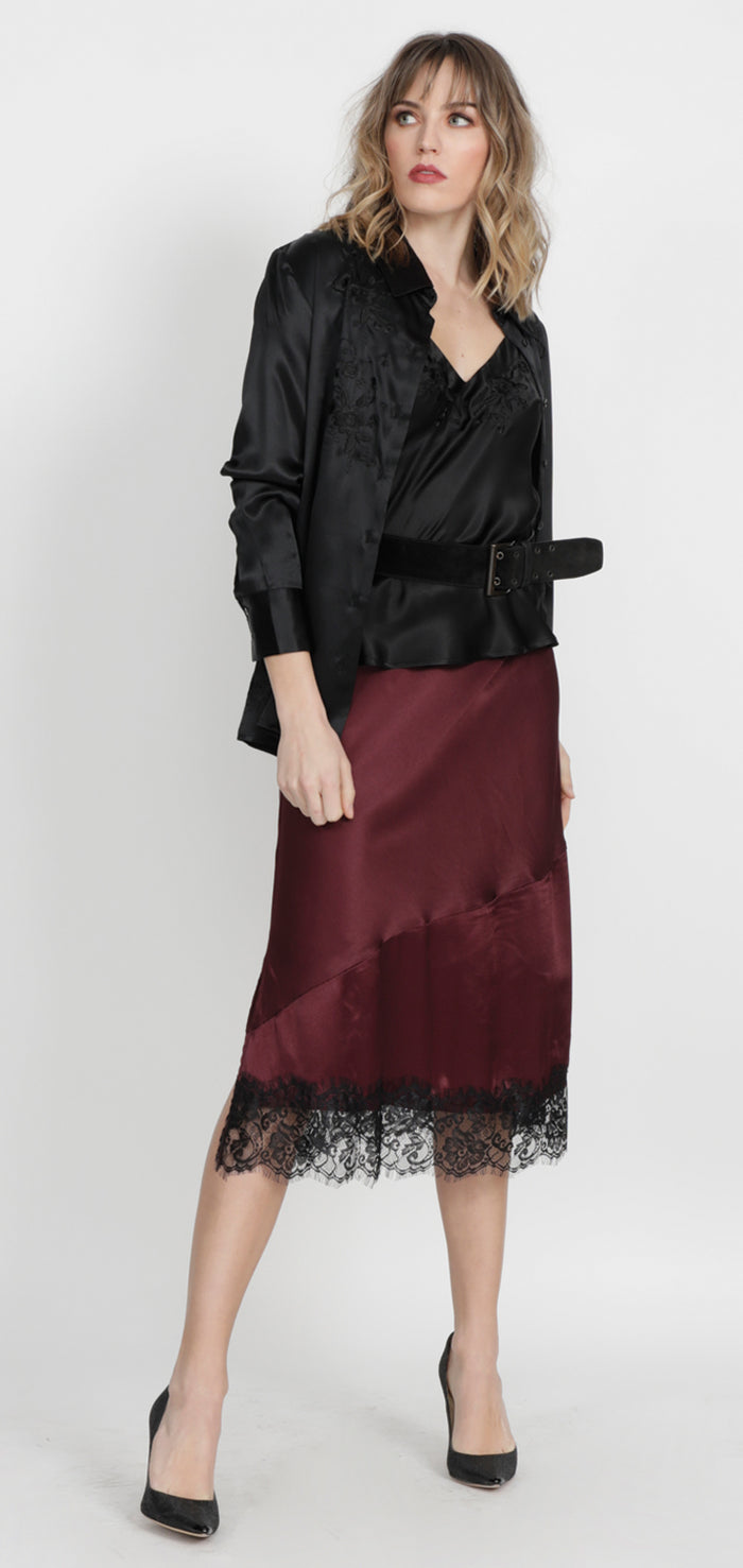 Gold Hawk Sophia Embroidery Cami