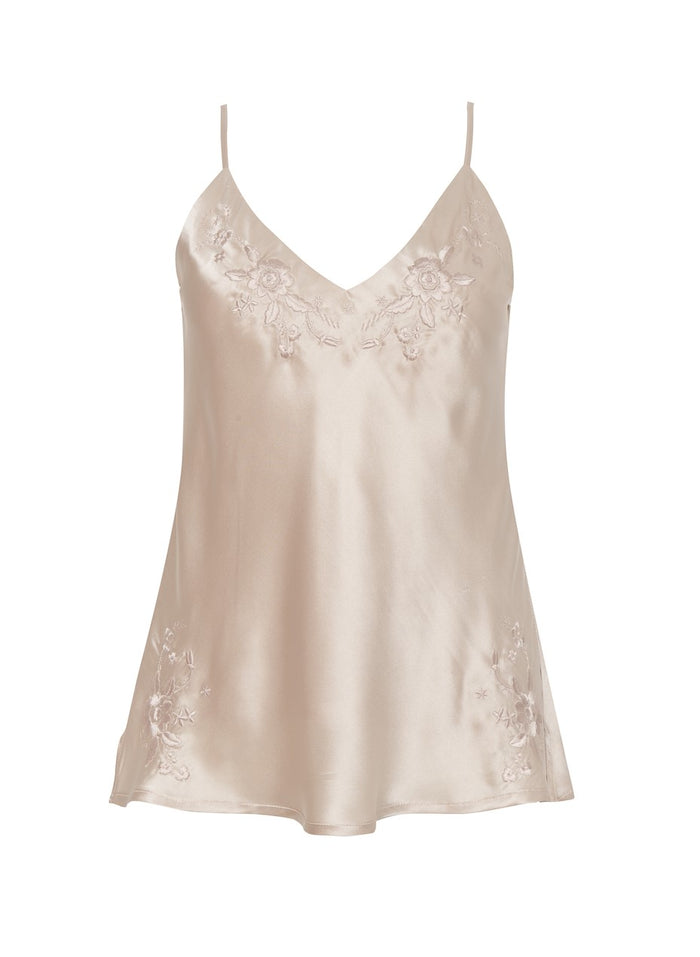 gold hawk Sophia Embroidery Cami