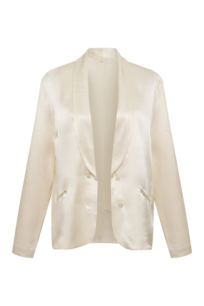 gold hawk Sylvia Smoking Jacket