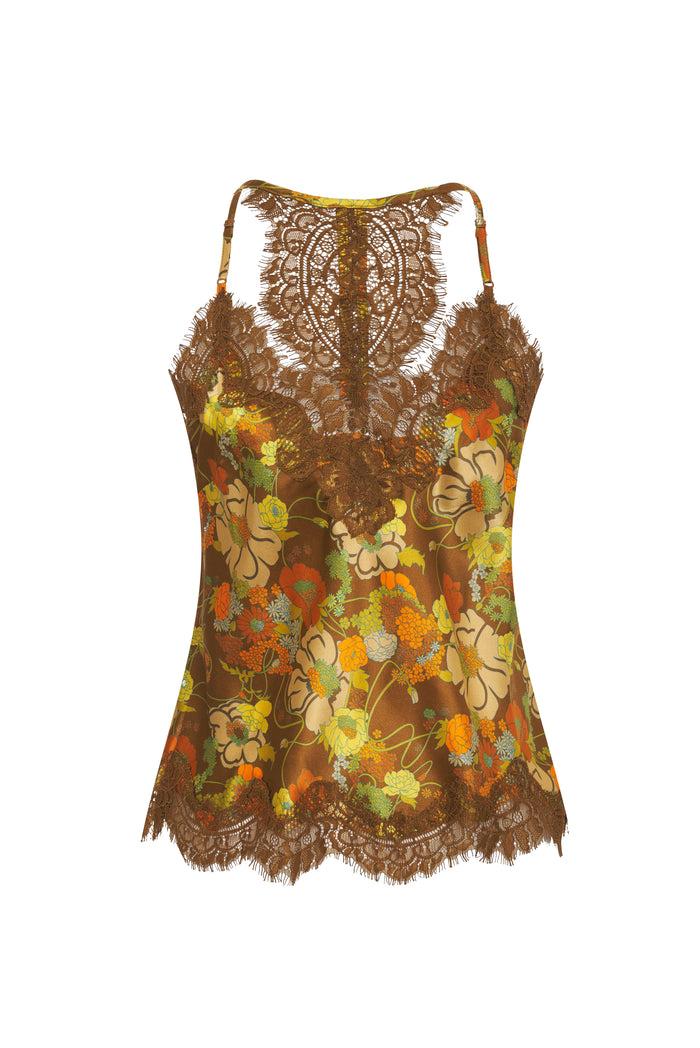 gold hawk Tangerine Miami Bloom Lucy Cami