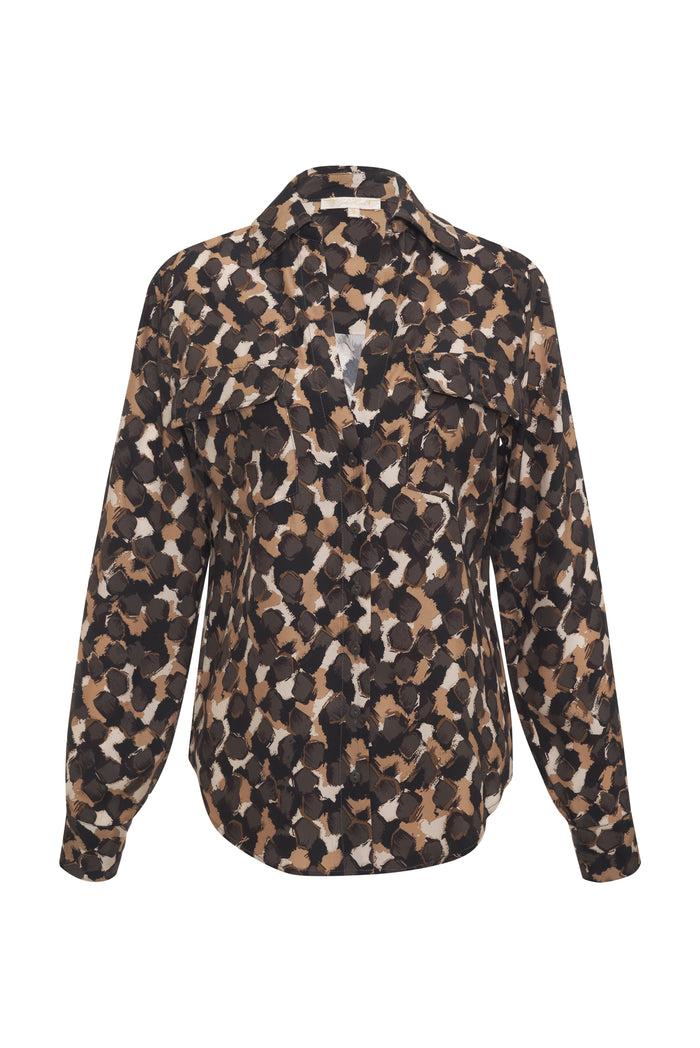 gold hawk Two Pocket Shirt Earth Blend