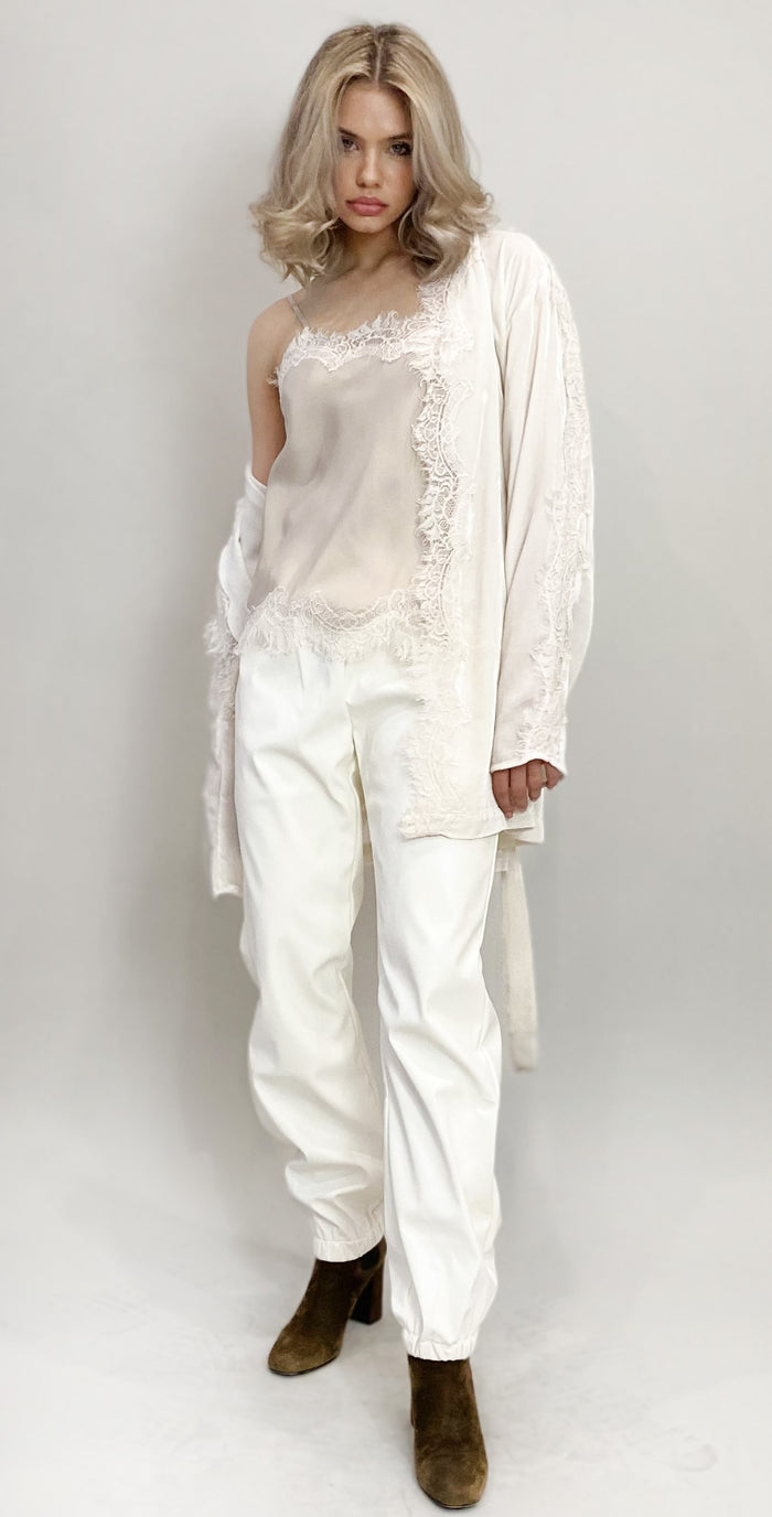 Gold Hawk Velvet Duster