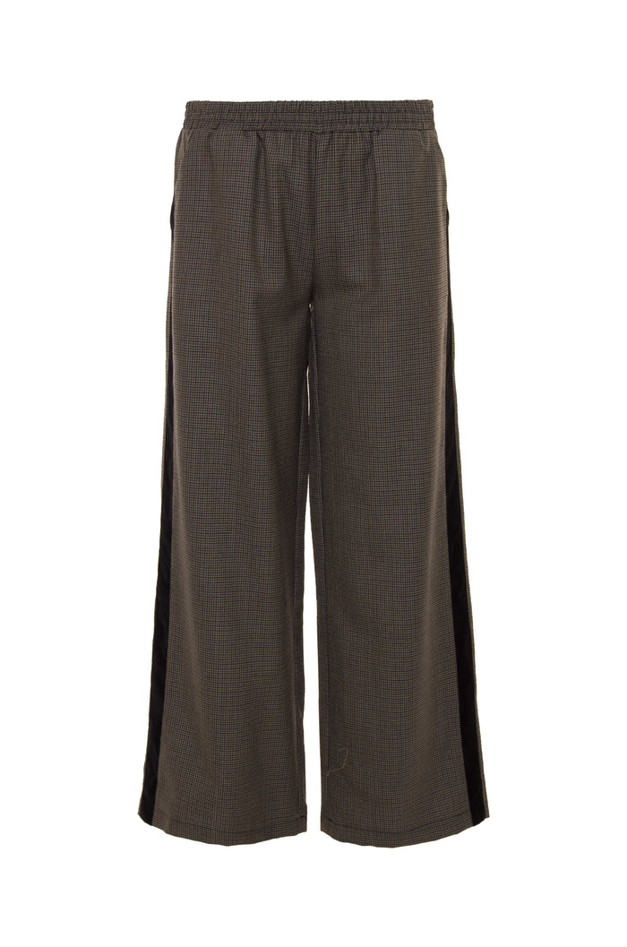 Gold Hawk Wool Wide Leg Pant