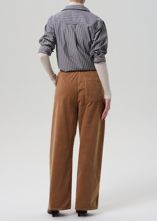 Gold Sign Aurora Pull On Baby Corduroy In Champagne